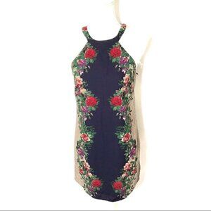 One Heart Clothing Sheath Dress Small Floral Women